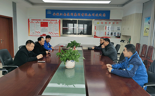 工會書記李文勝走訪江南泵閥