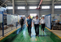 市人大常委會副主任余宏漢率隊來江南泵